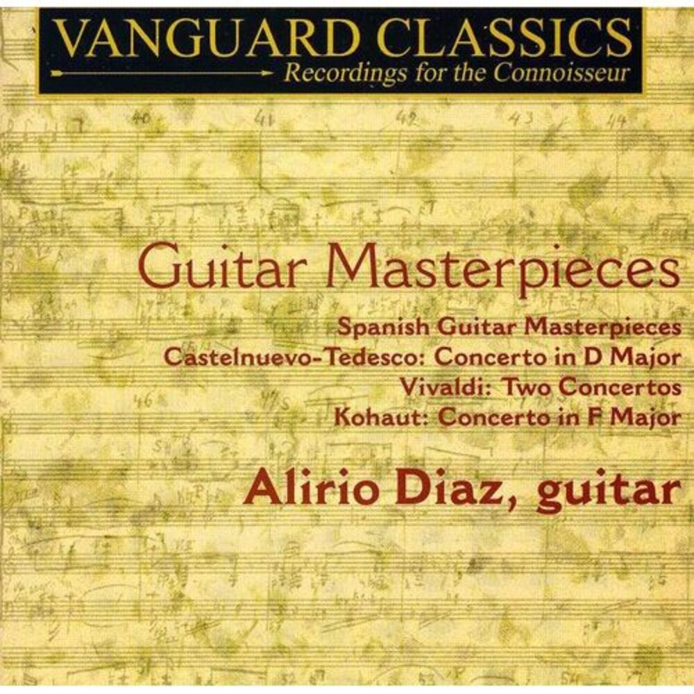 Alirio Diaz - Concerti (2)/Castelnuevo-Tedesco: Con GTR  CD